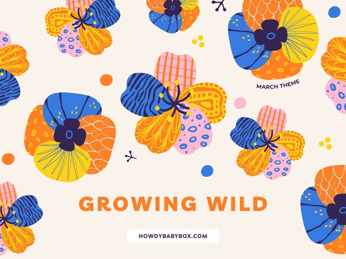 🌸 Growing Wild 🌸 Theme - March 2024