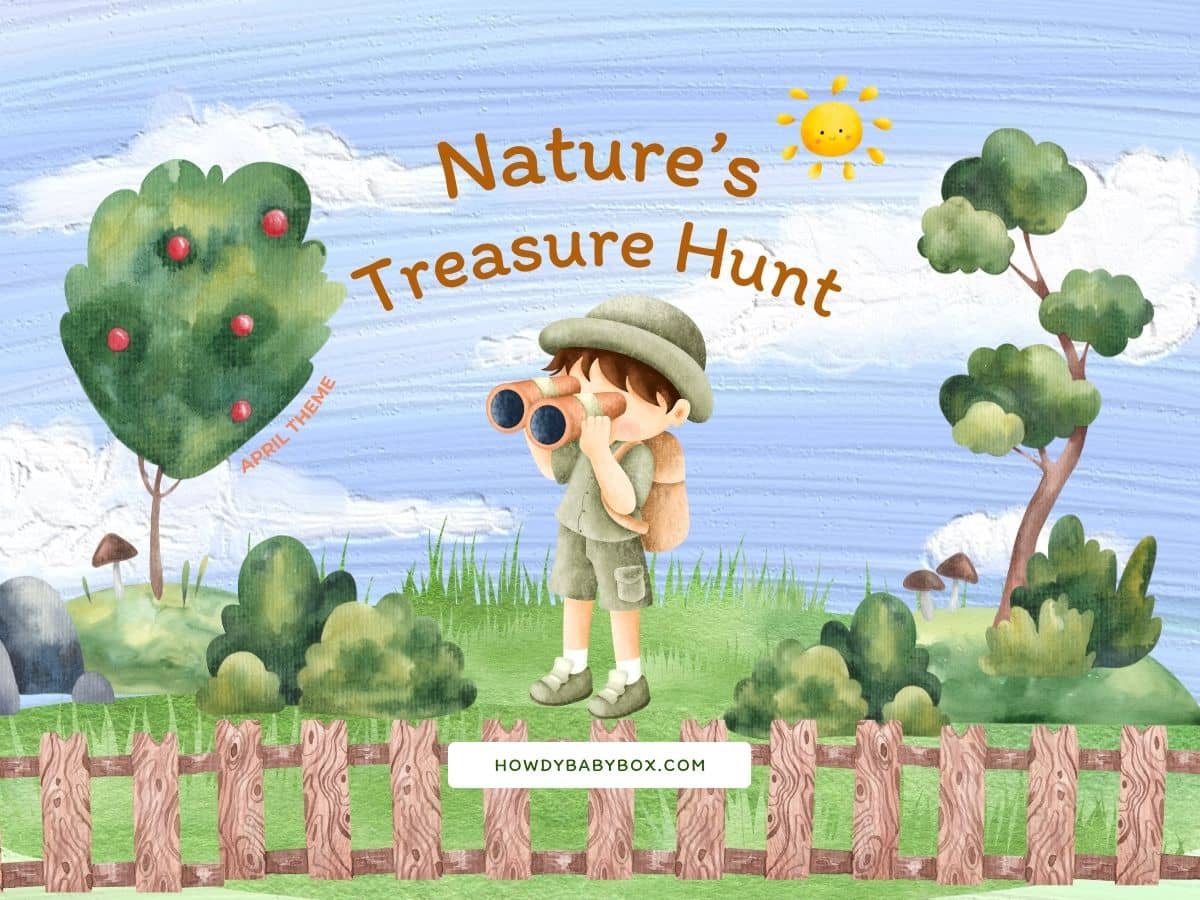 🌻 Nature's Treasure Hunt 🌻 Theme - April 2024
