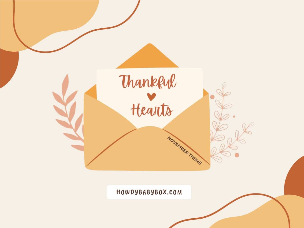 🦃 Thankful Hearts 🦃 Theme - November 2024