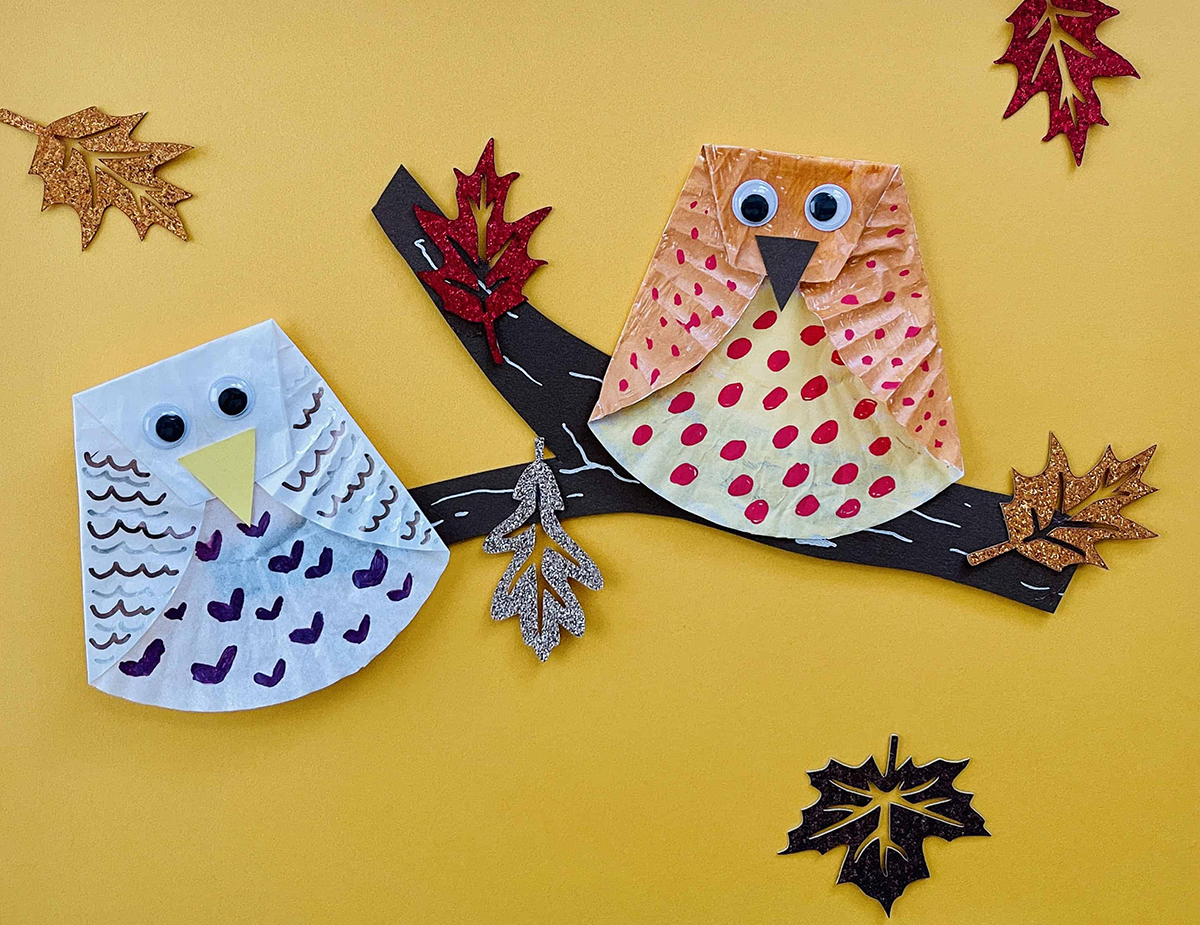 Toddler Owl Crafts for Thanksgiving