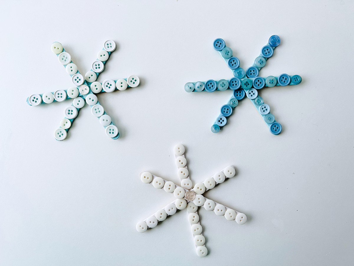 Snowflake Crafts For Preschool Kids