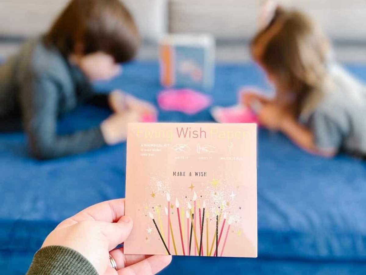 How to Use Flying Wishing Paper