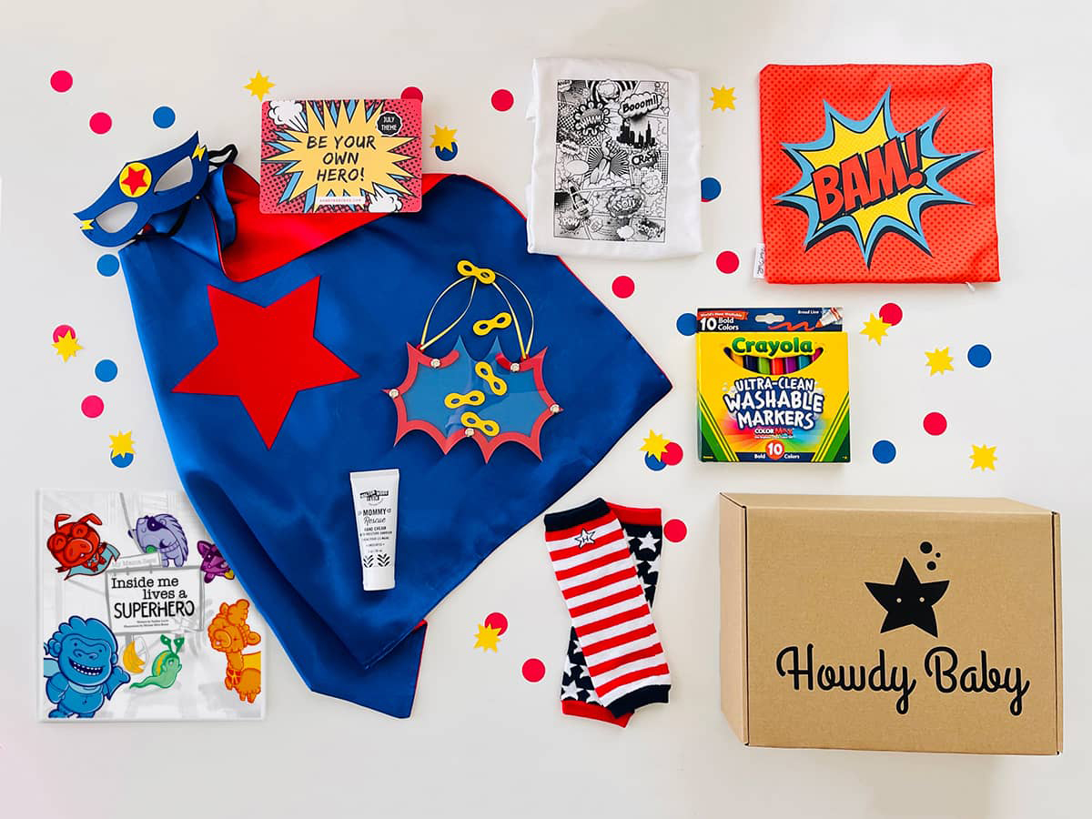 Howdy Kids Unboxing - July 2022 🦸
