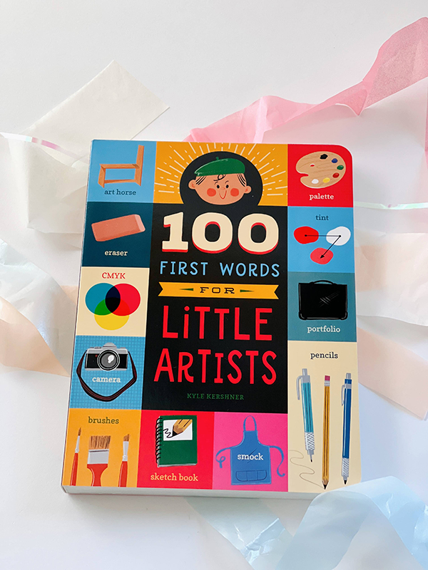 100 words for little artists book