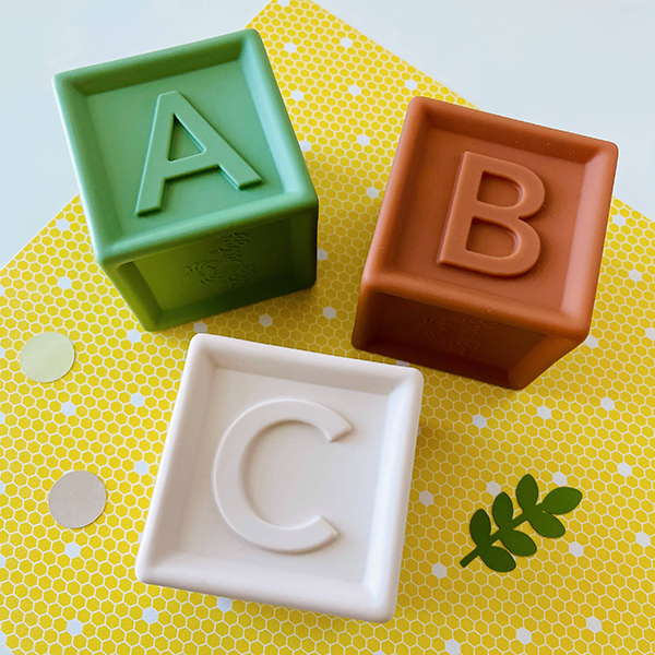 large abc alphabet baby stacking blocks