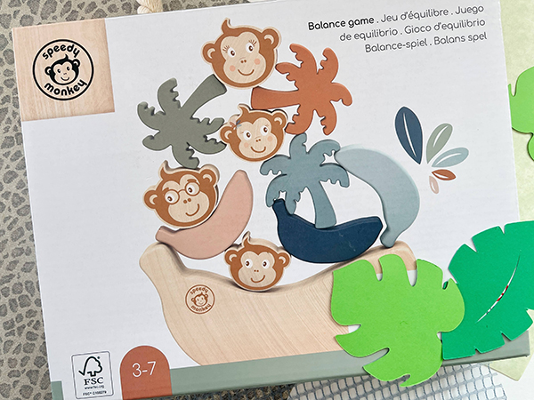 jungle animal themed balance game for kids