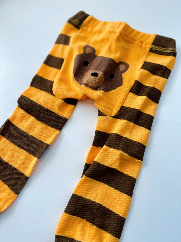 baby bear leggings featured in the November 2023 Howdy Baby Box subscription