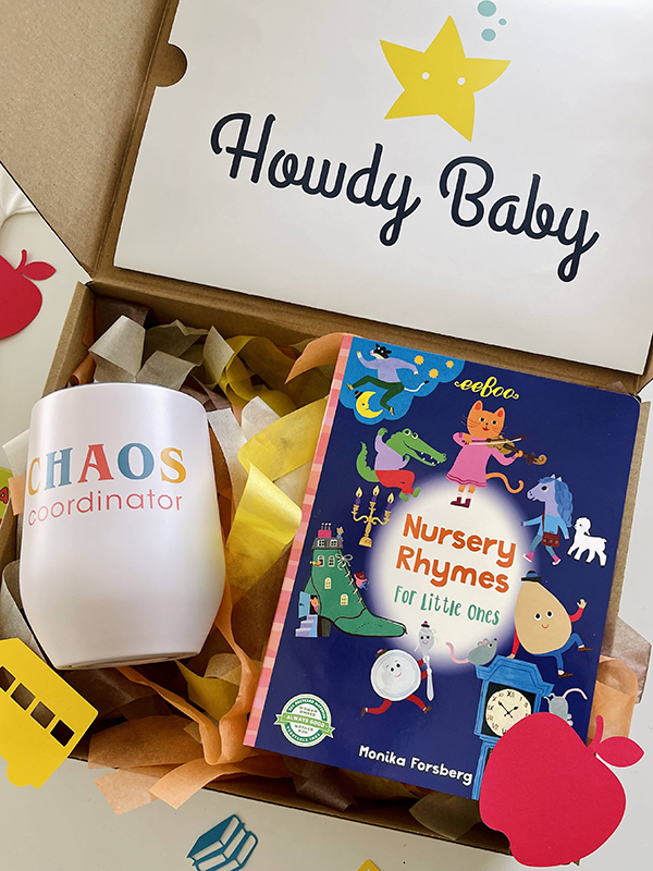 August 2023 Howdy Baby boxes for new moms