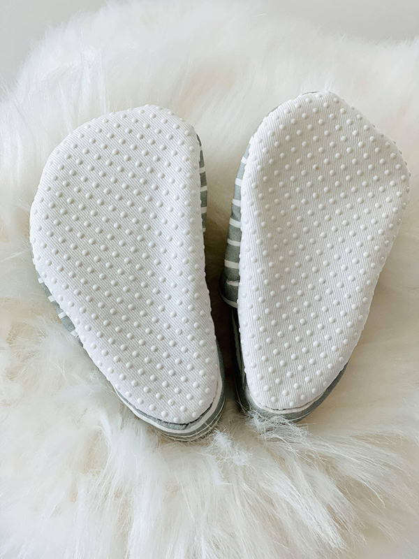 grippy soles handmade baby moccasins