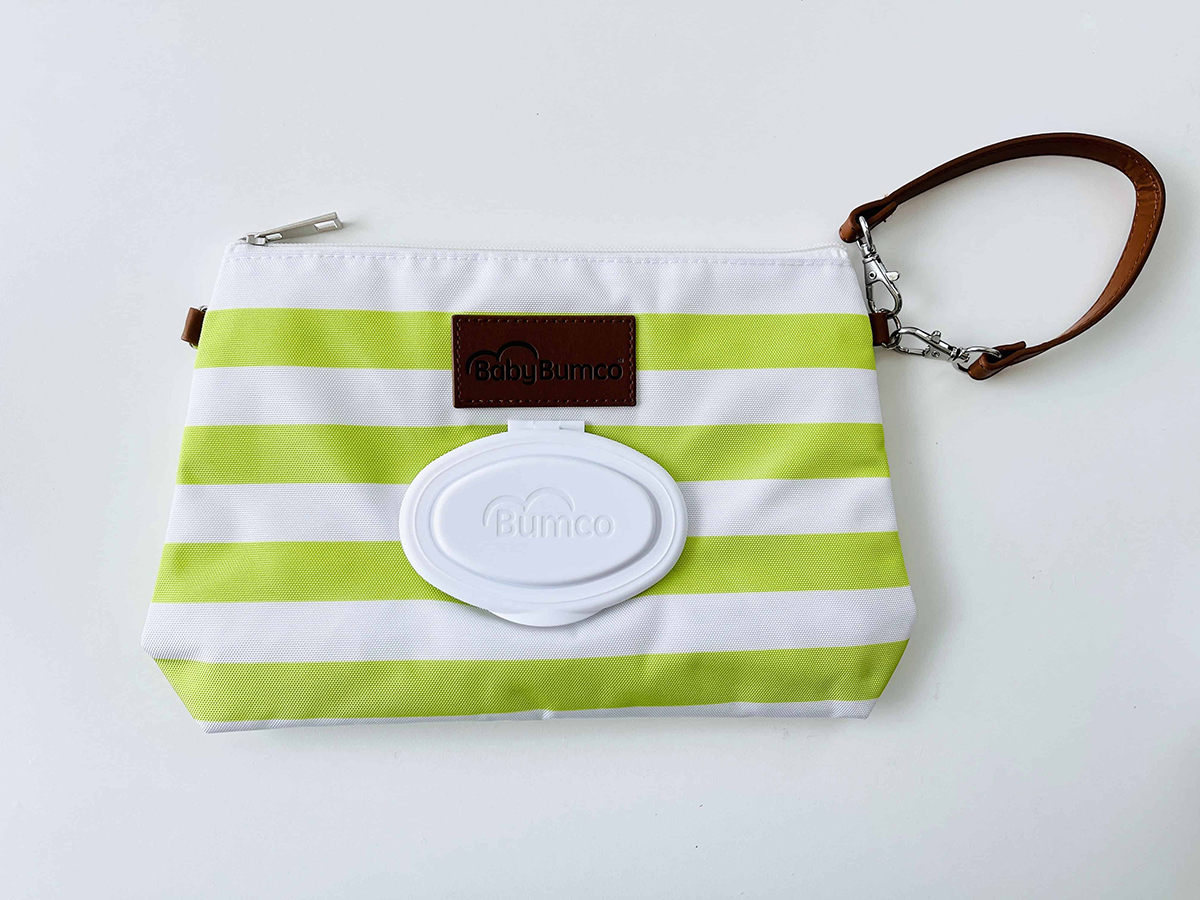 baby wipe holder for diaper bag from howdy baby new mom subscription box