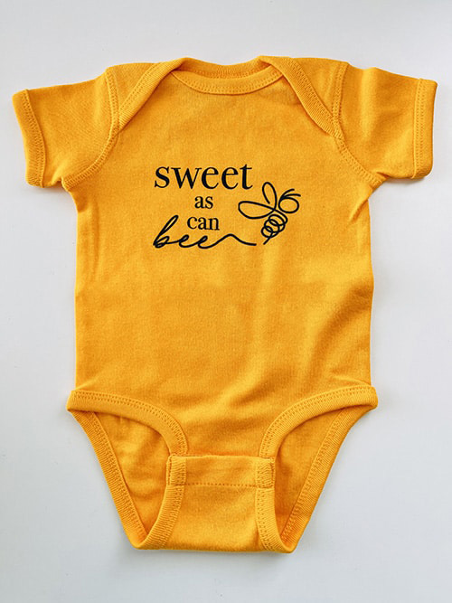 Baby bee outlet onesie