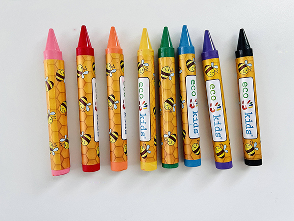 beeswax crayons for kids