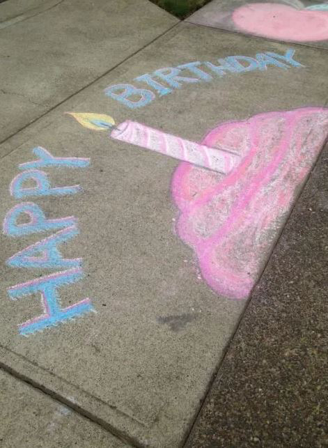 HOW TO SIDEWALK CHALK ART 