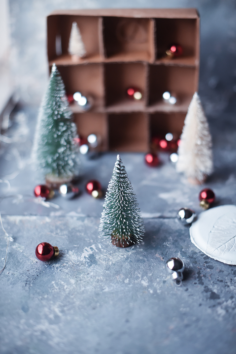 bottle brush tree decorations