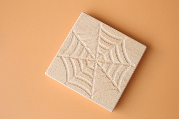 wooden spider web mindfulness breathing board for kids