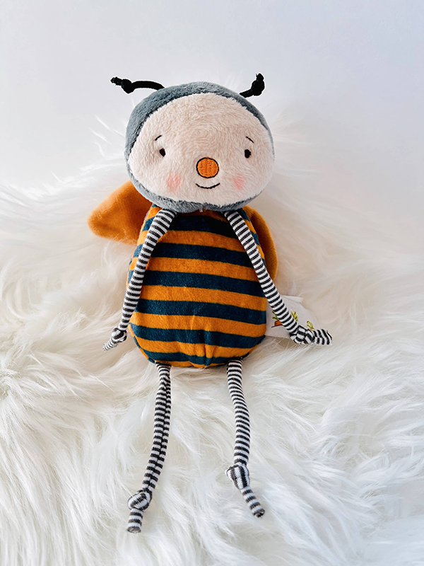 buzzbee stuffed animal bee baby plushie