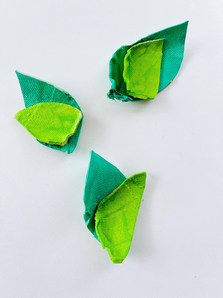 cardboard leaf cutouts