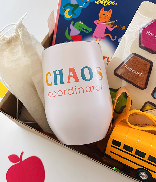 chaos coordinator tumbler for mom