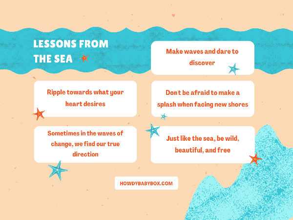 Howdy Baby children's subscription box lessons from the sea June 2022