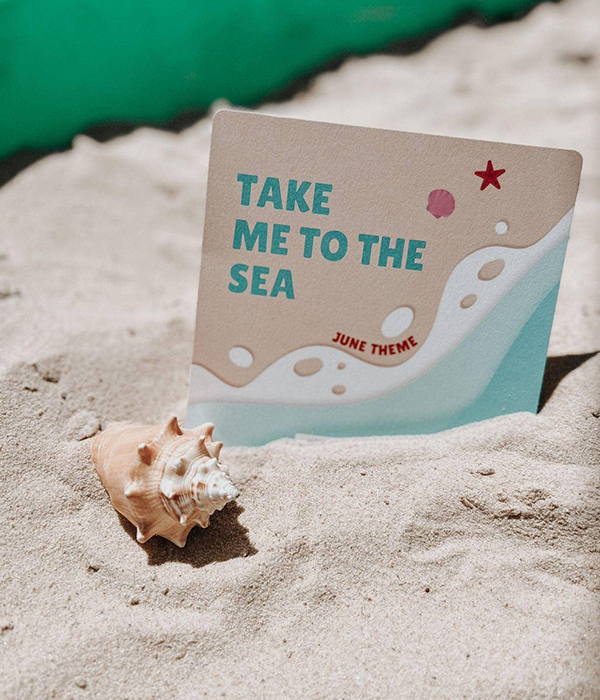 Howdy Baby child subscription box June 2022 beach theme