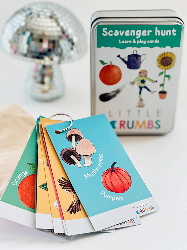 children's subscription box scavenger hunt cards