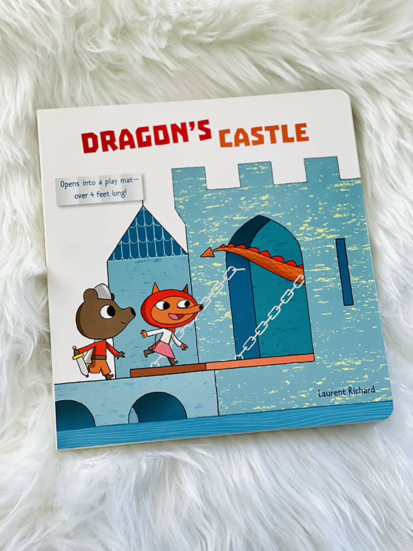 dragons castle baby board book