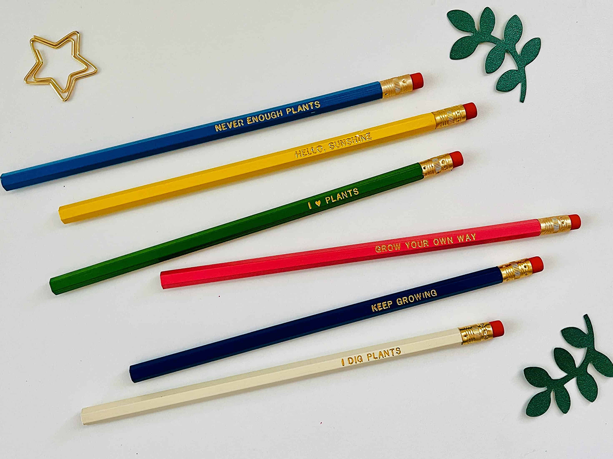 drawing pencils from monthly Howdy Kids subscription box