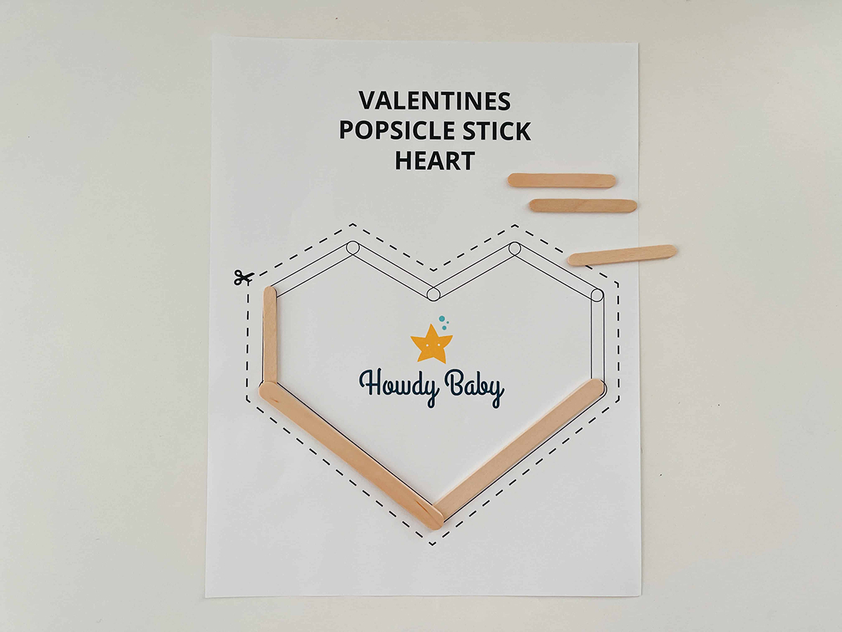 easy popsicle stick craft for valentines day
