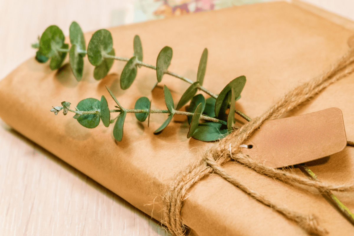 eucalyptus present embellishment