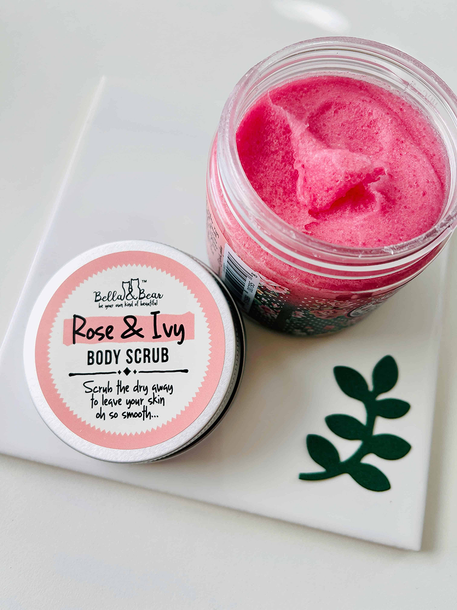 exfoliating body scrub natural from howdy baby new mom subscription box