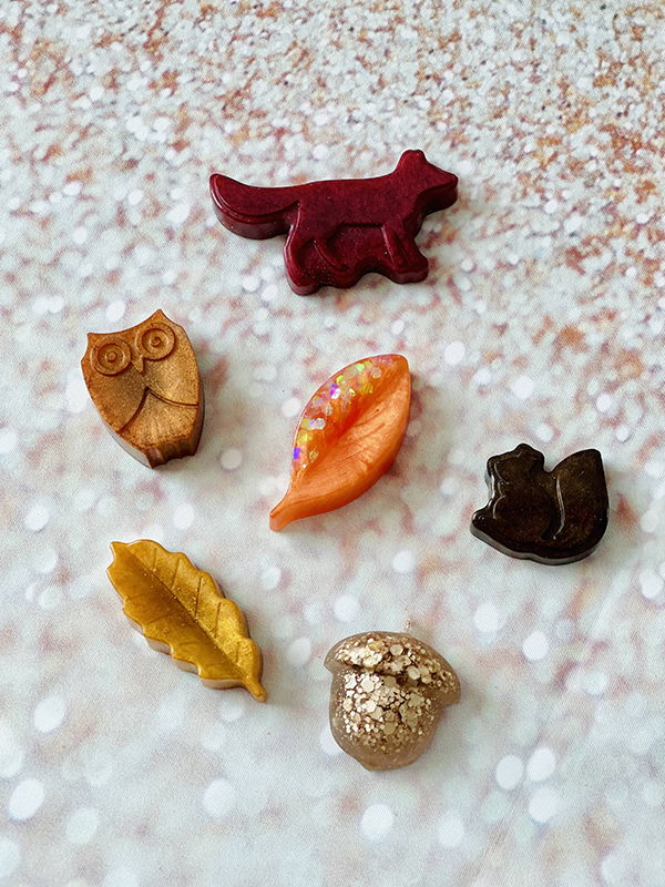 fall resin shapes