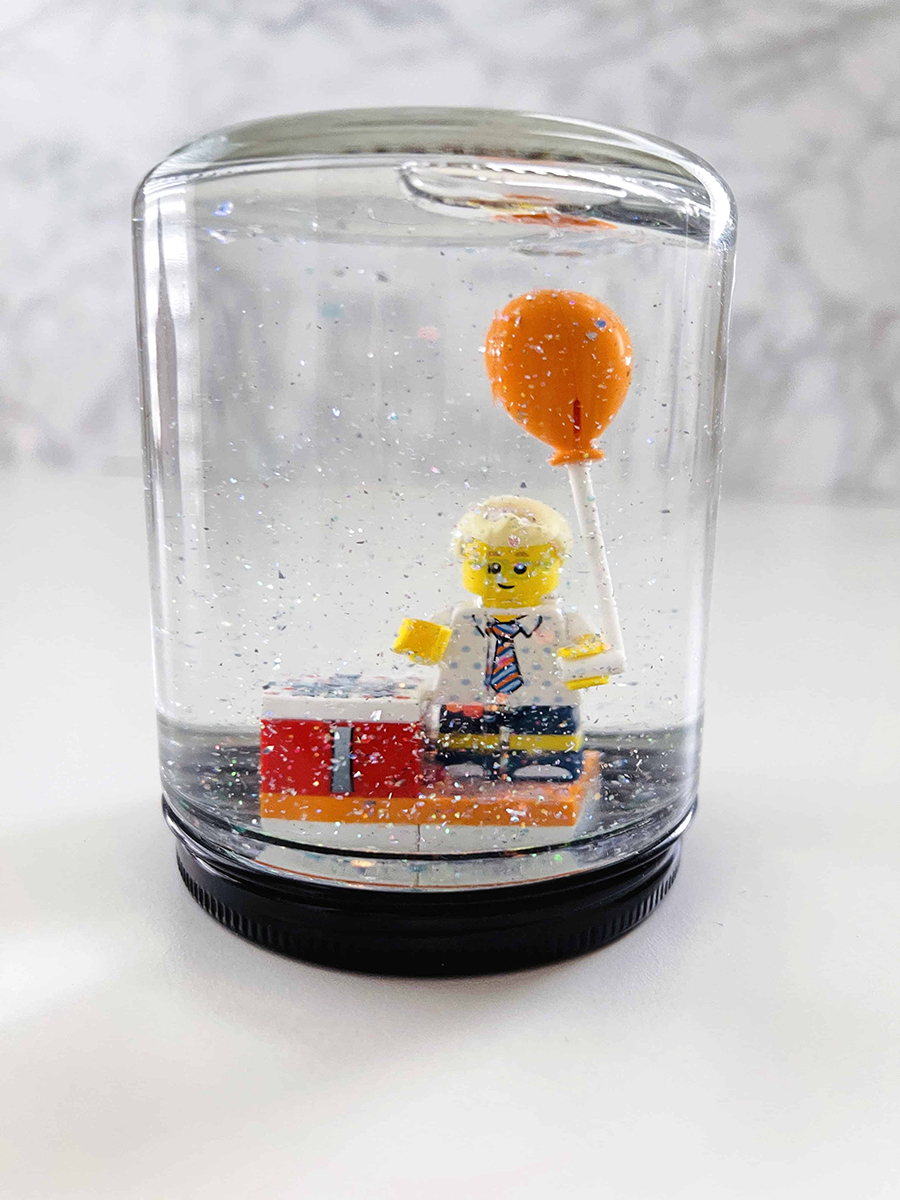 father's day snowglobe kids DIY craft project