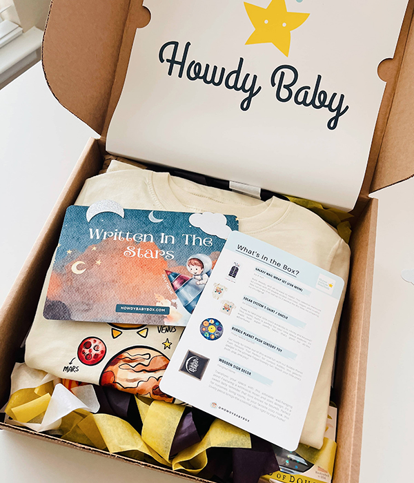 Howdy Kids Box fun monthly unboxing subscription boxes for parents and kids