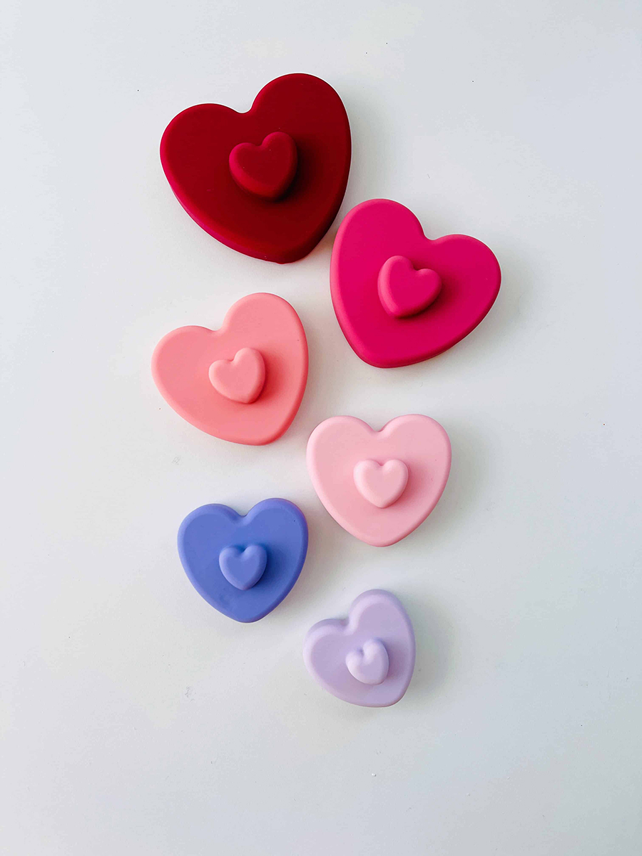 heart shaped stacking toy for babies and toddlers