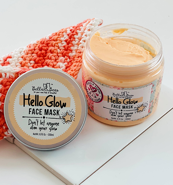 hello glow face mask for mom