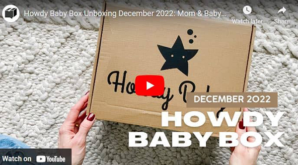 howdy baby box December 2022 review