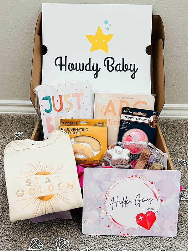 Howdy Baby Box February 2024 unboxing