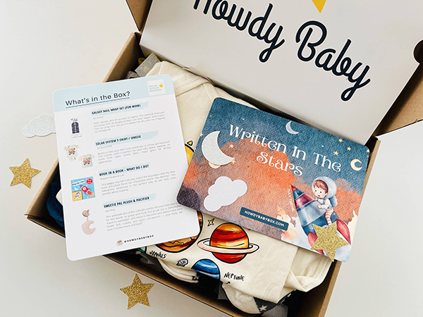 July 2024 Written In The Stars Howdy Baby Subscription Box