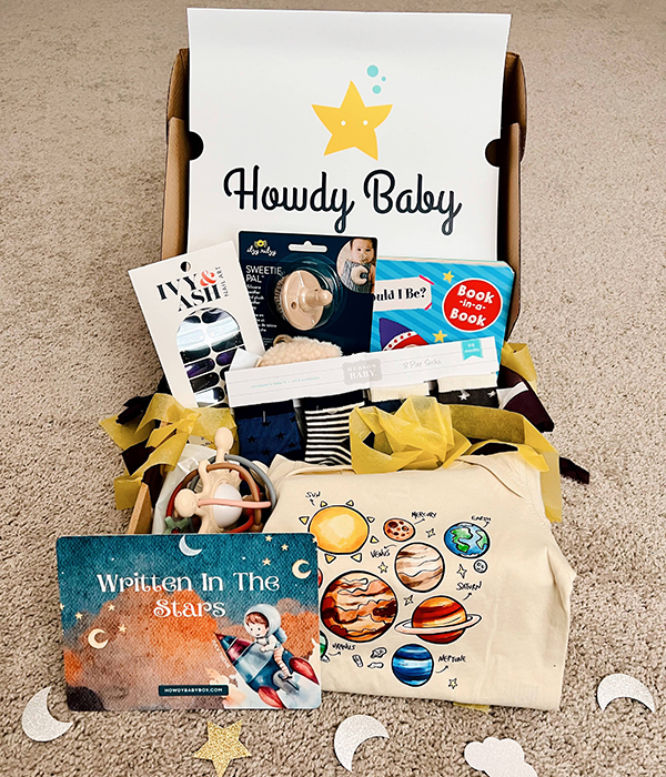 Howdy Baby Box July 2024 unboxing all products in the box