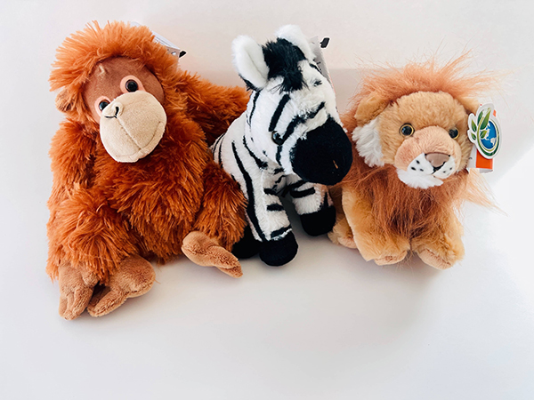jungle animal plushies for kids