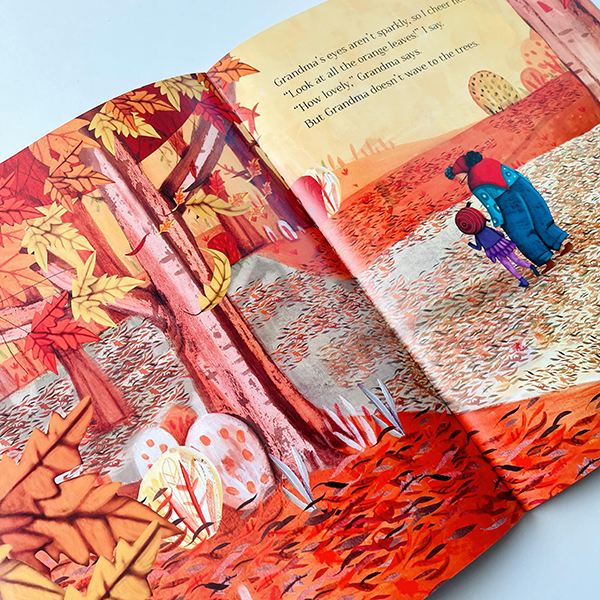 Dance Like A Leaf book featured in the November 2023 Howdy Kids subscription boxes
