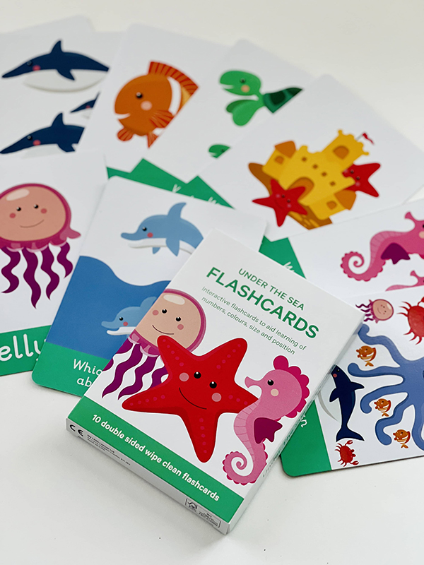 learning to read flashcard set for kids
