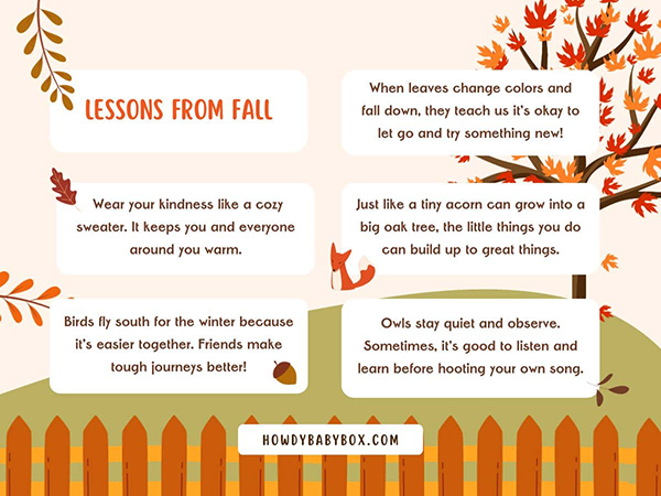 Howdy Baby Box October 2023 lessons from fall