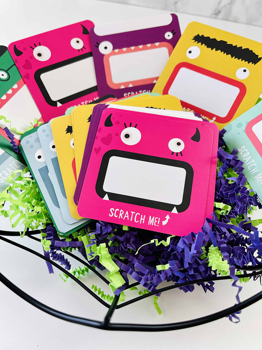 lunch box cards for students from Howdy Kids subscriptions for toddlers