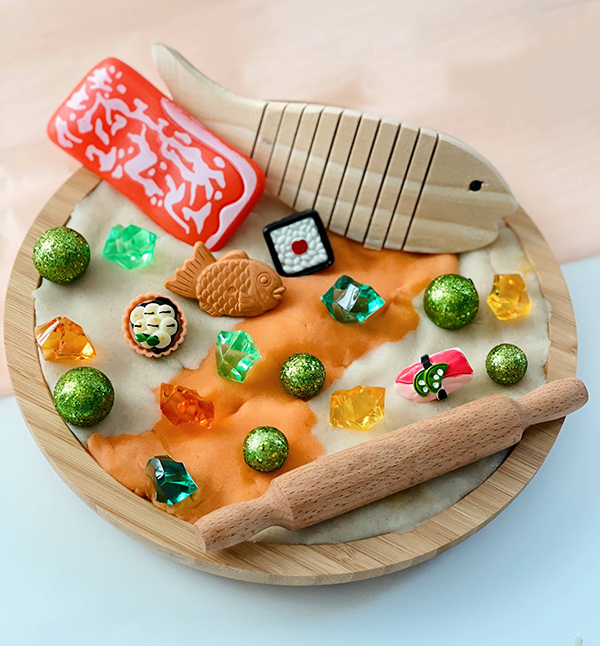sushi playdough kit