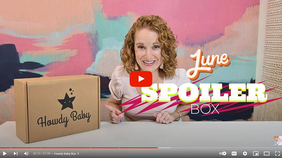 Howdy Baby and Kids Mommy and Me Subscription Box Spoiler Review June 2022