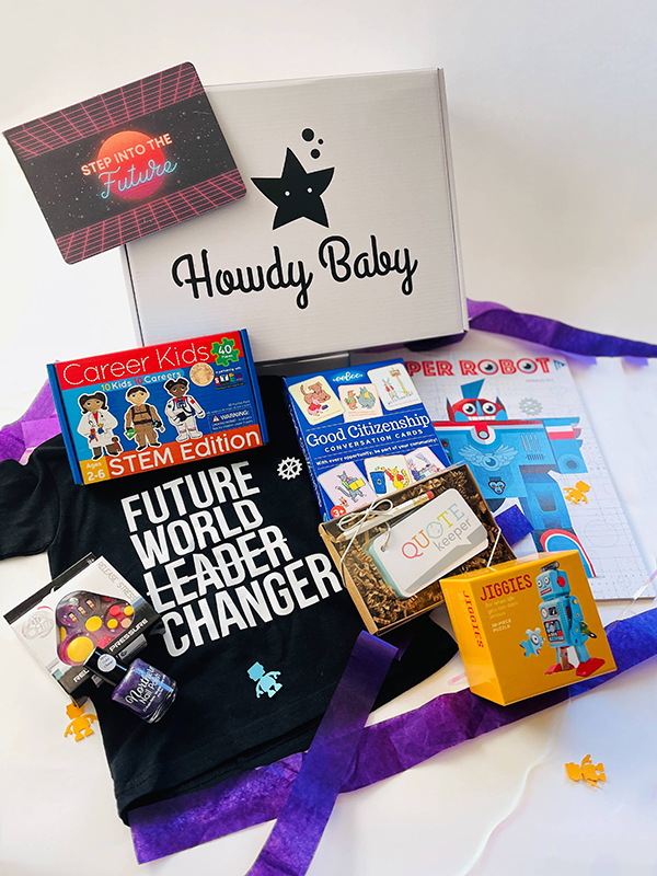 Howdy Baby January 2023 Montessori inspired subscription box for kids