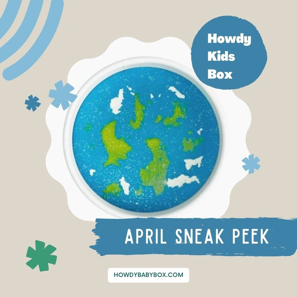monthly Howdy Baby box sneak peek April 2022