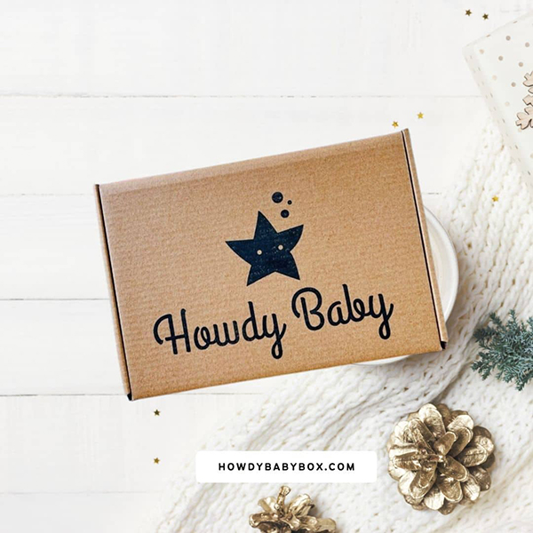 December 2023 Howdy Baby monthly gift box for kids