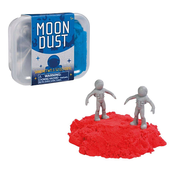 moon dust and mars dirt sensory sand kit for kids